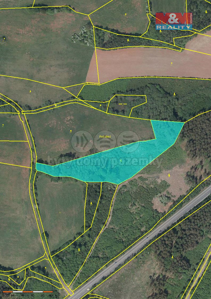Prodej lesa 13 753 m²