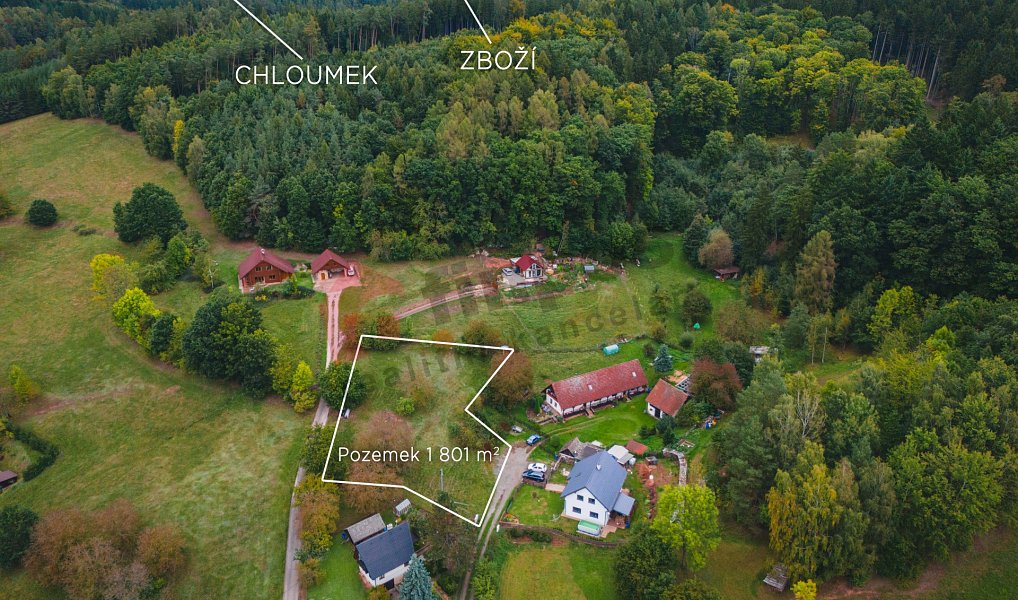 Prodej stavebního pozemku 1 801 m², Radim – náhled fotky 5