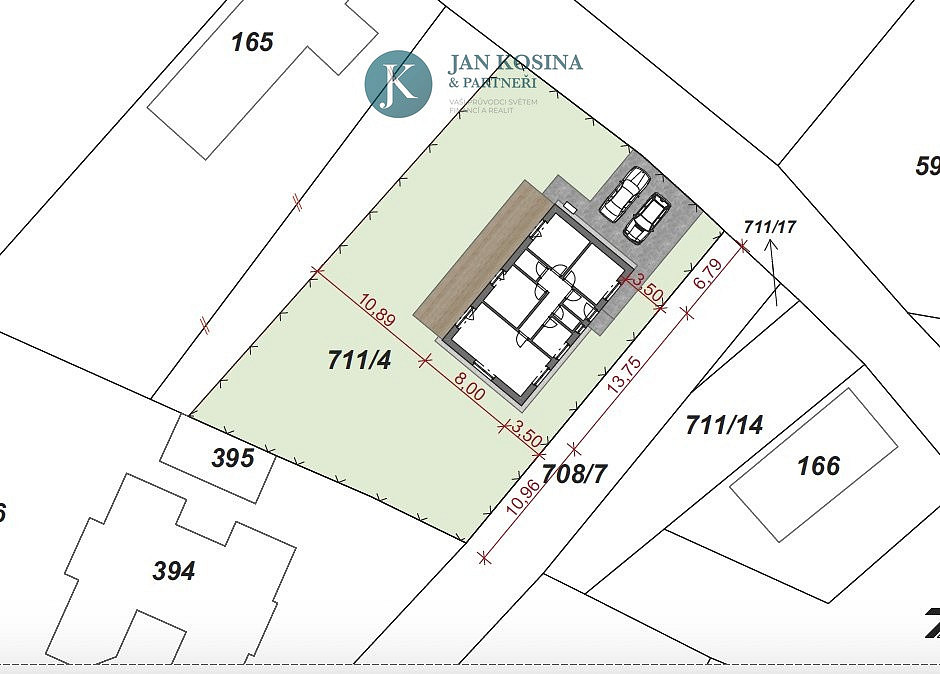 Prodej stavebního pozemku 816 m² – fotografie 4