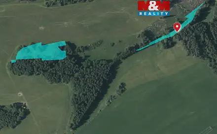 Prodej louky 10 538 m², Bezvěrov - Chudeč, okres Plzeň-sever
