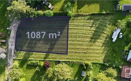 Prodej stavebního pozemku 1 087 m², Ločenice - Nesměň, okres České Budějovice
