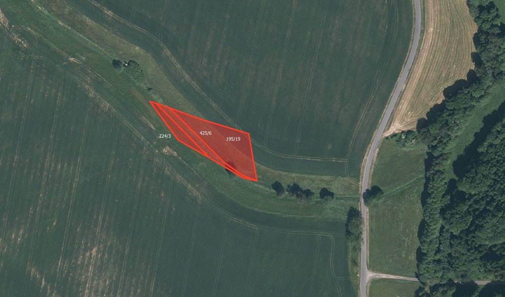 Prodej pole 11 167 m², Plánice – náhled fotky 2