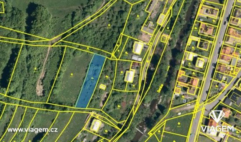 Prodej zahrady 1 159 m², Ústí – náhled fotky 2