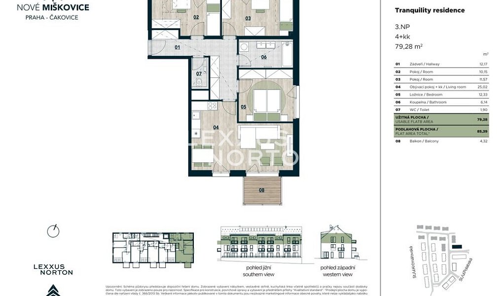 Prodej bytu 4+kk 79 m², Praha – náhled fotky 6