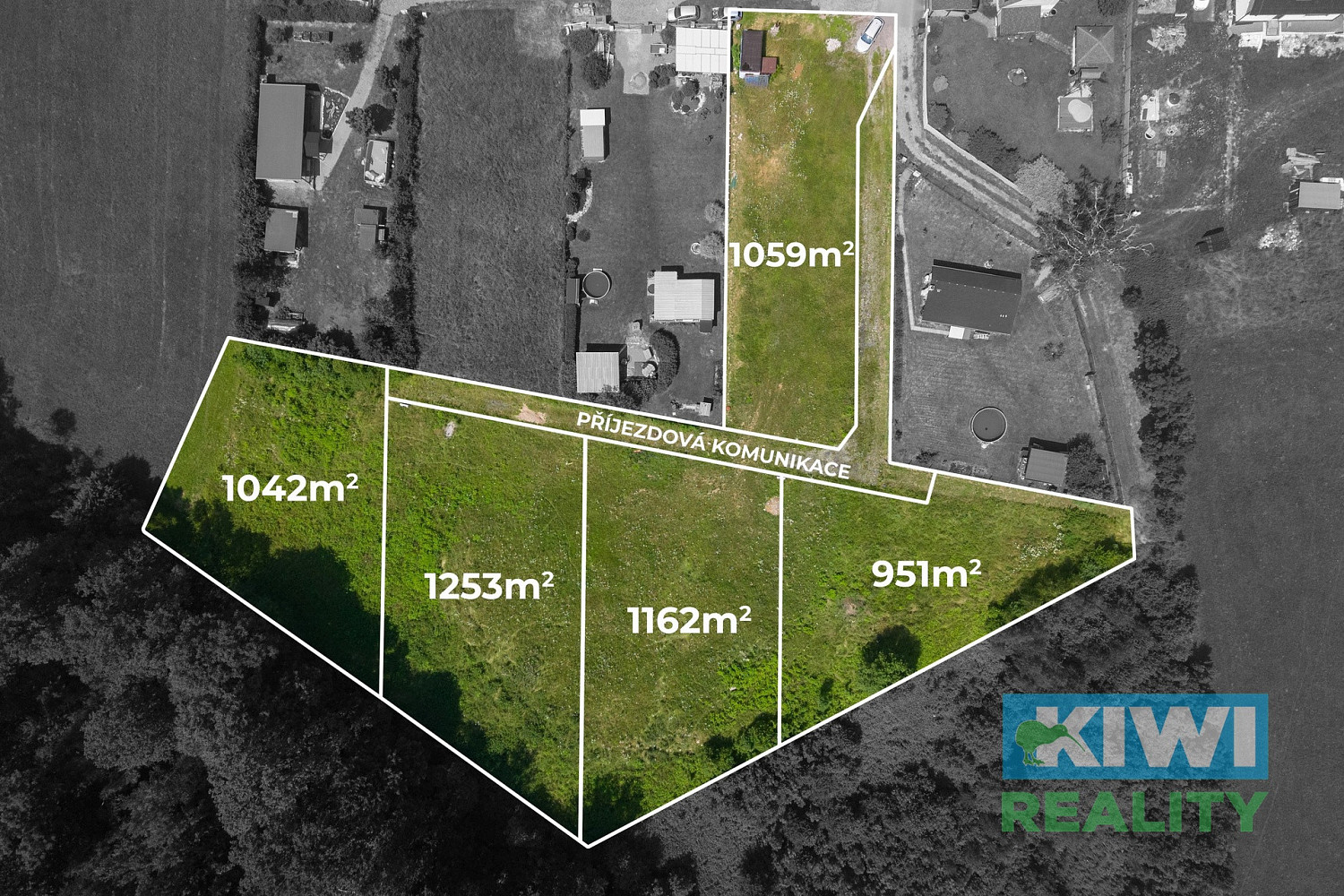 Prodej stavebního pozemku 951 m²