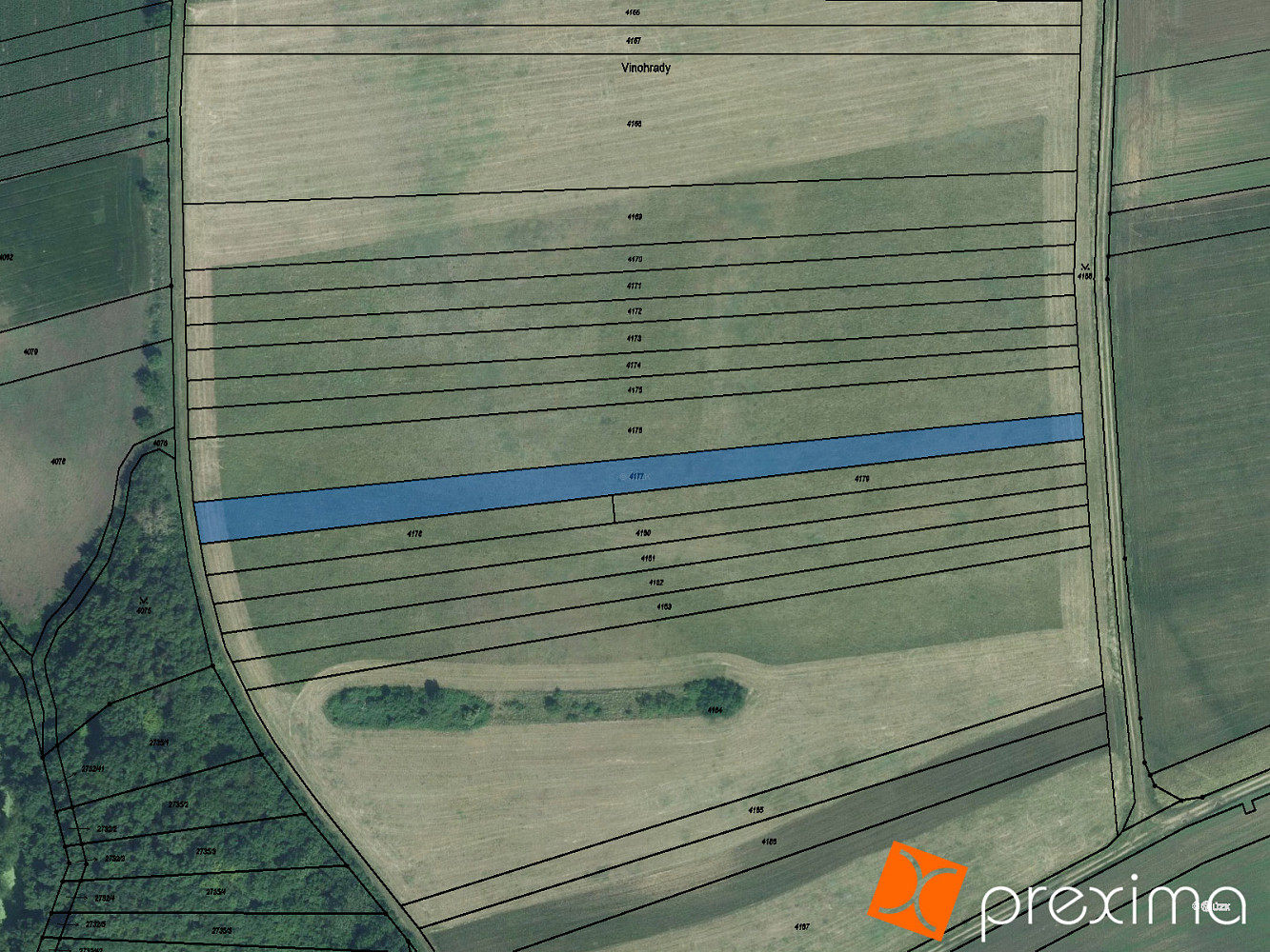 Prodej pole 586 m²