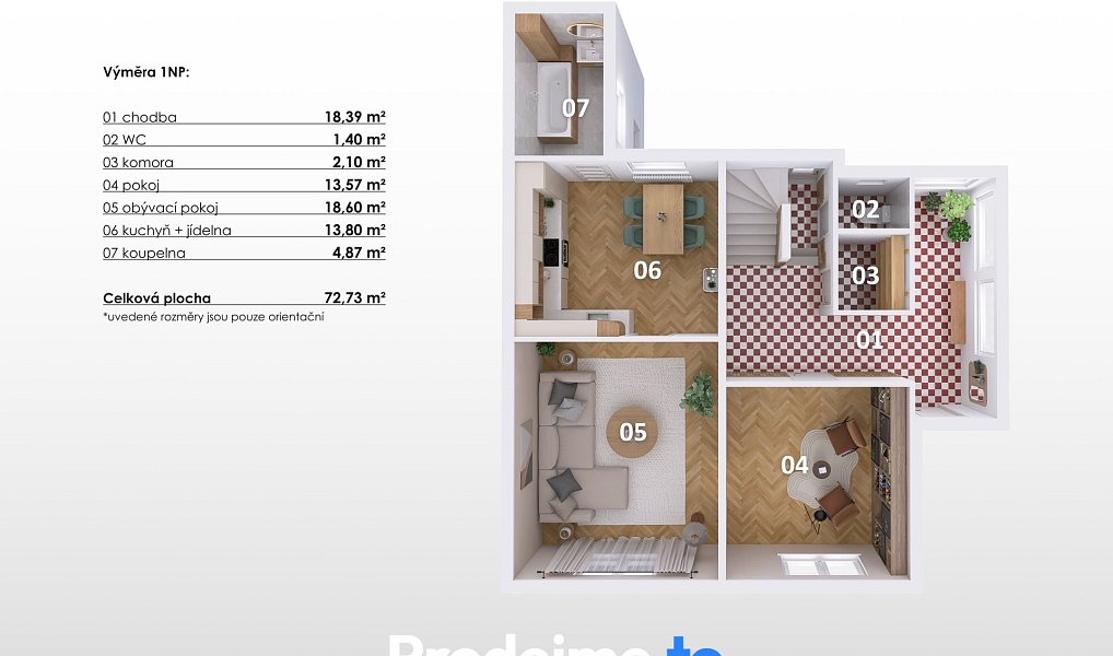 Prodej domu 131 m² s pozemkem 566 m², Znojmo – náhled fotky 22