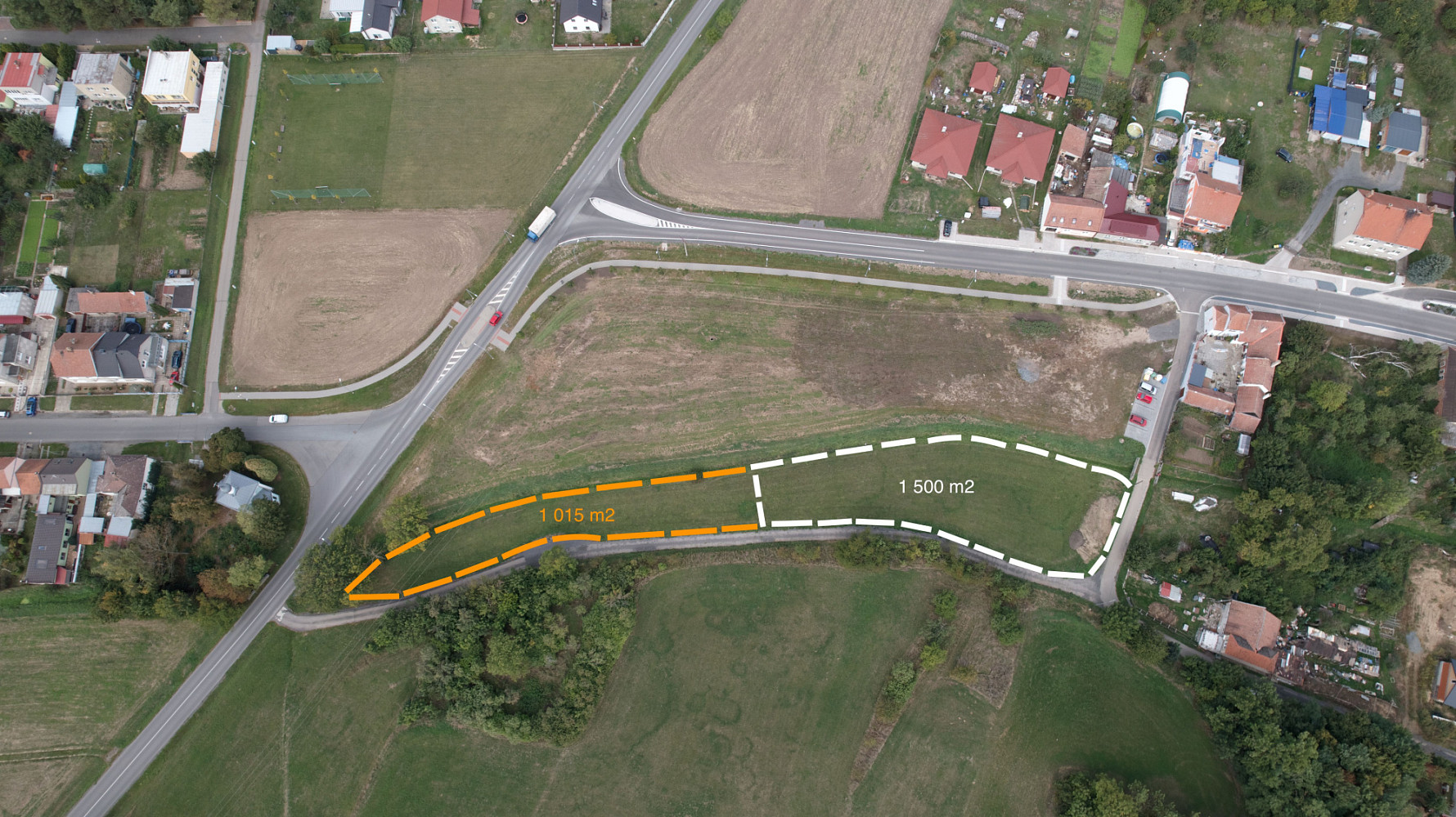 Prodej stavebního pozemku 1 500 m²
