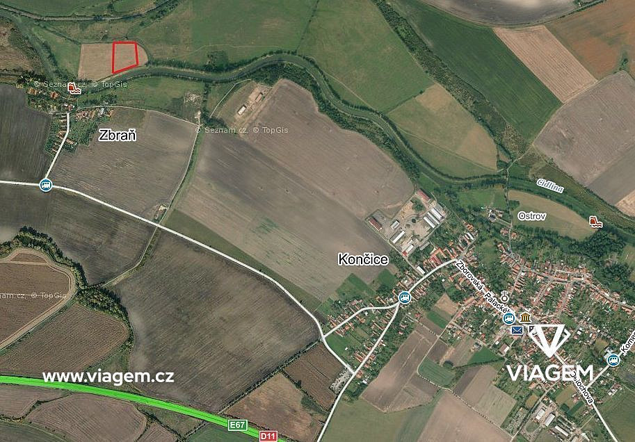 Prodej pole 571 m²