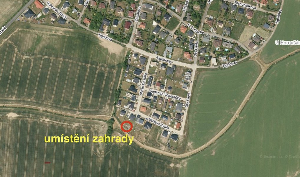 Prodej zahrady 437 m², Úvaly – náhled fotky 3