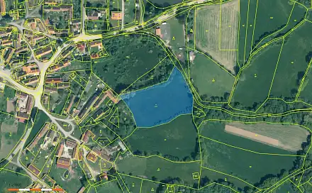 Prodej pole 22 893 m², Mečichov, okres Strakonice