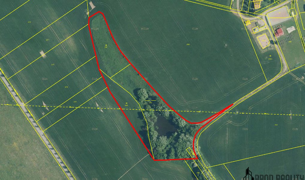 Prodej vodní plochy 12 045 m², Krásensko – náhled fotky 8