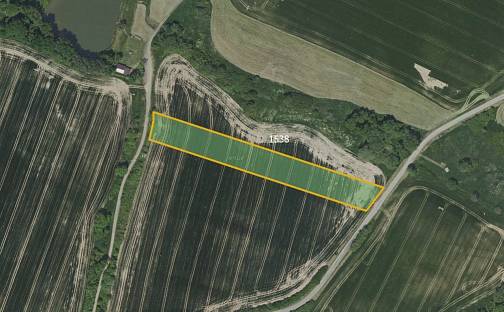 Prodej pole 2 635 m², Chotýšany, okres Benešov