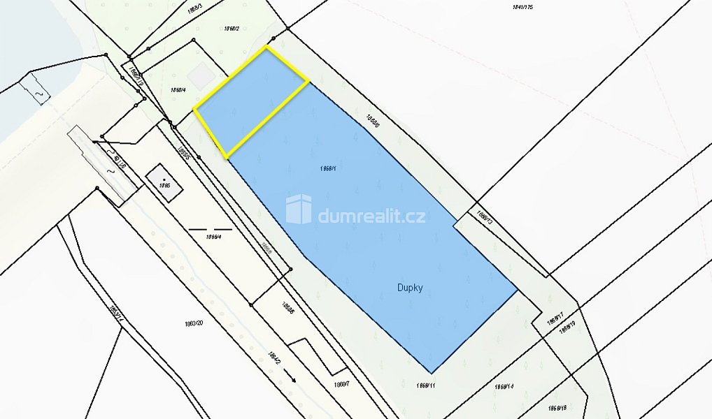 Prodej stavebního pozemku 750 m², Buchlovice – náhled fotky 4