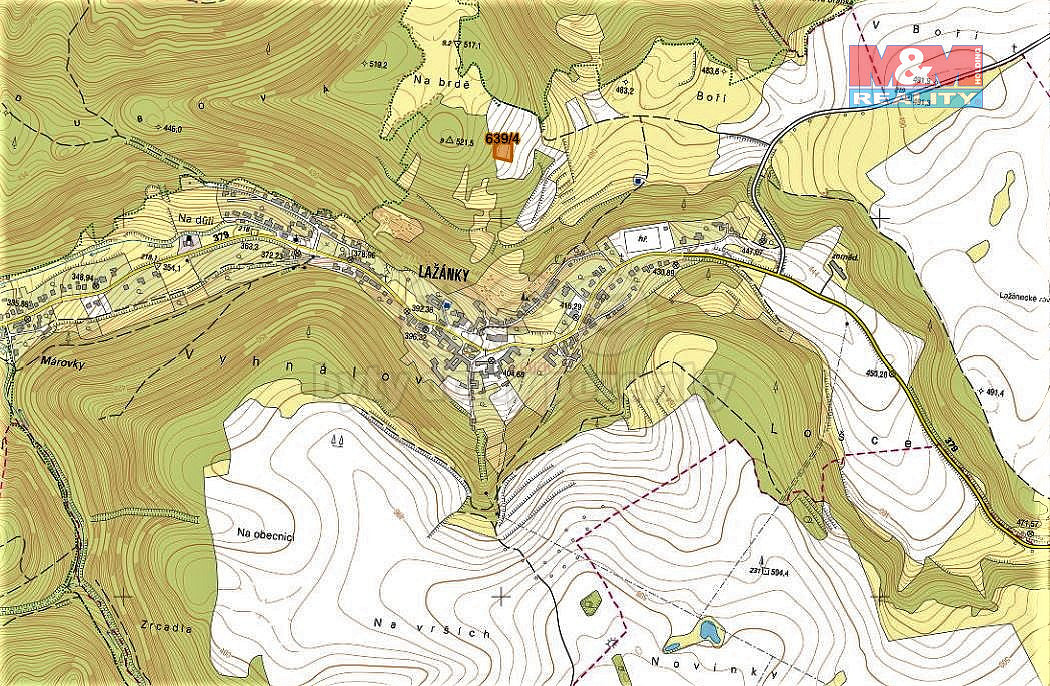 Prodej louky 2 185 m²