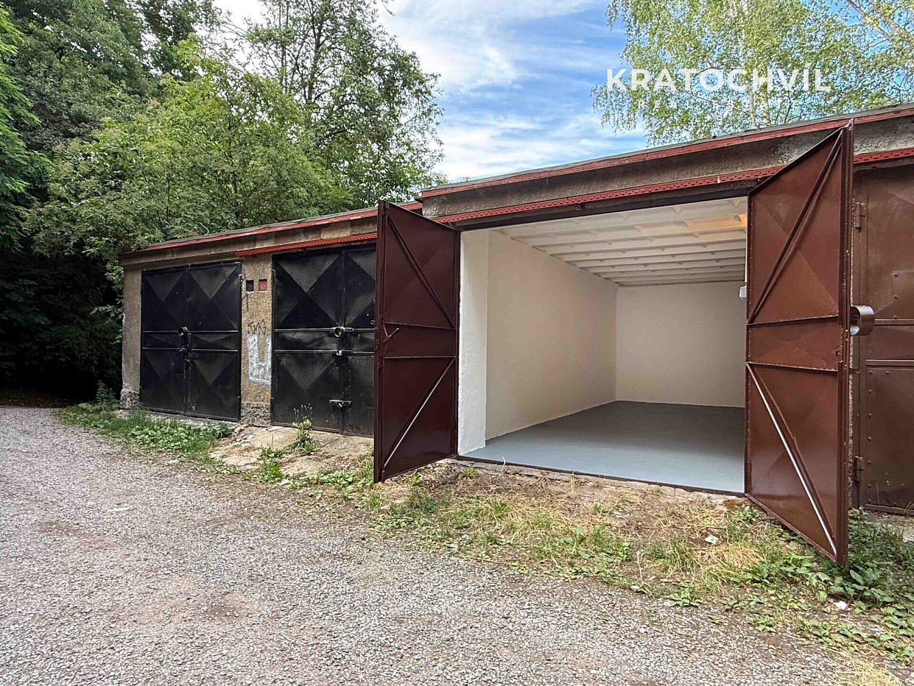 Prodej samostatné garáže 15 m2 Praha 5, Smíchov, ulice U Blaženky – fotografie 5