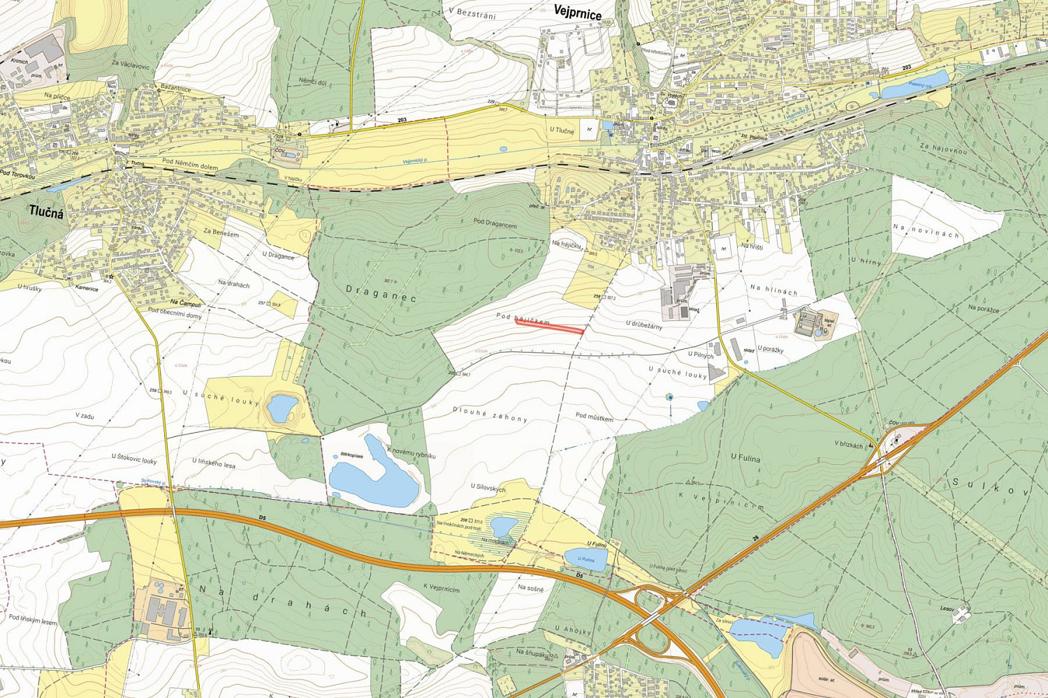 Prodej pole 5 499 m² – fotografie 2