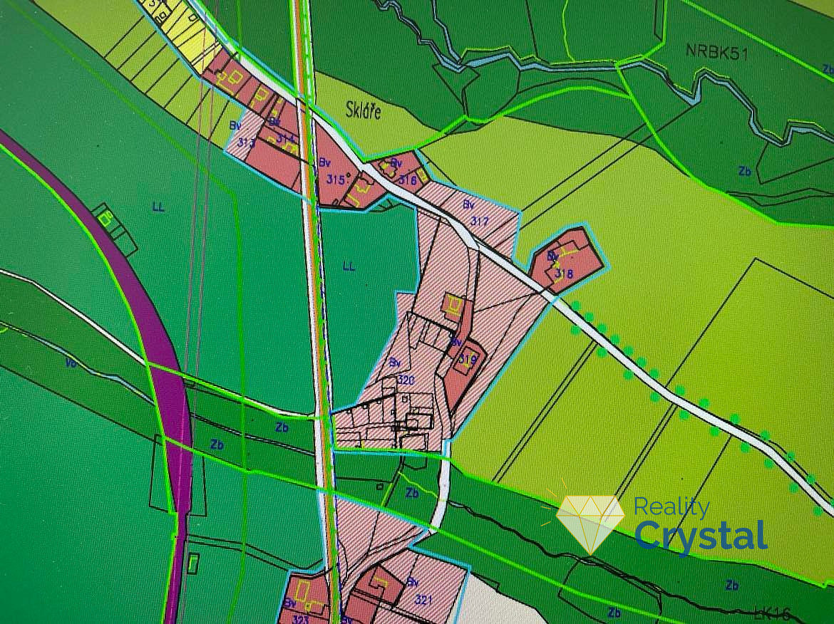 Prodej stavebního pozemku 1 100 m² – fotografie 4