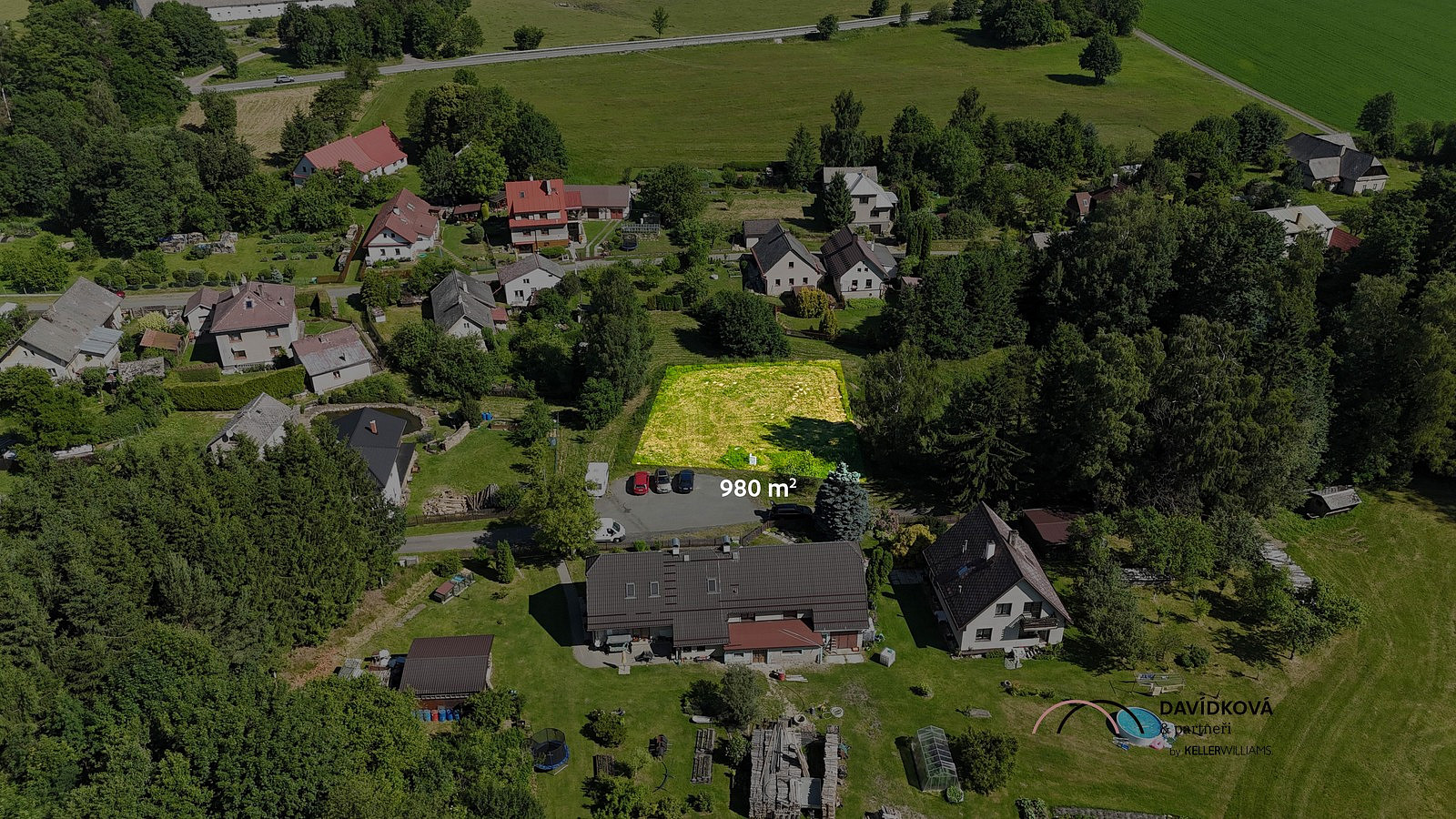 Prodej stavebního pozemku 980 m²
