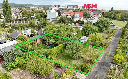 Prodej zahrady 338 m², Na Průhoně, Chomutov
