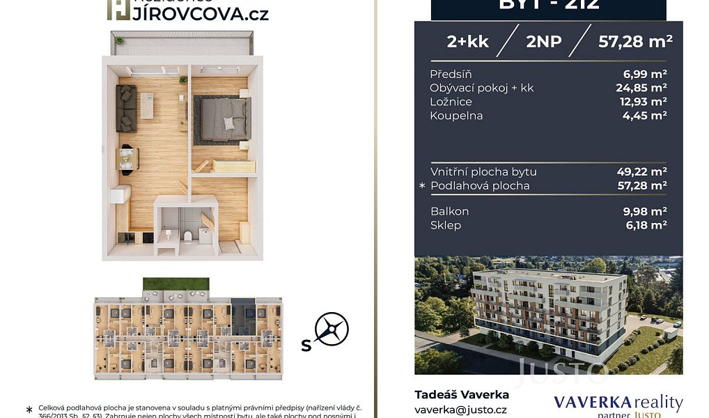 Prodej bytu 2+kk 57 m², České Budějovice – náhled fotky 25