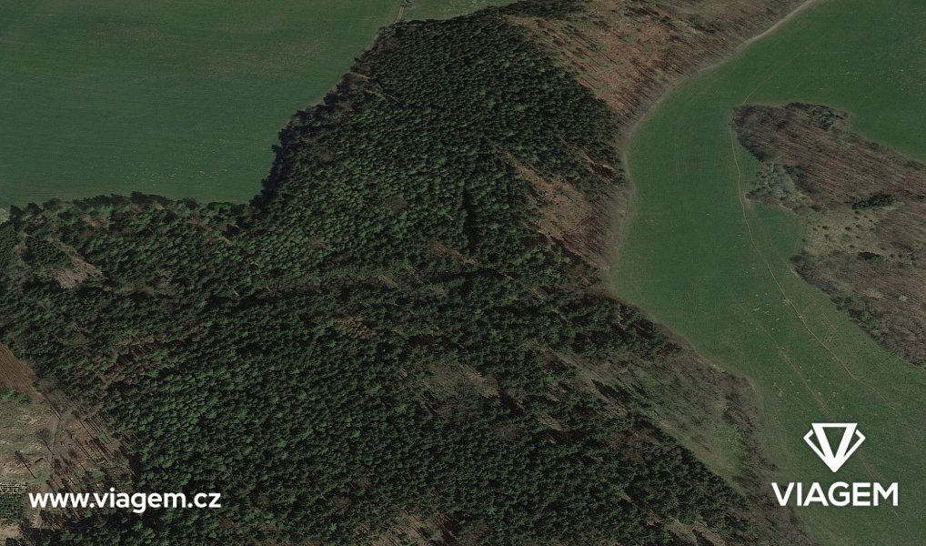 Prodej pole 410 m², Okrouhlá – fotka 1 z 5