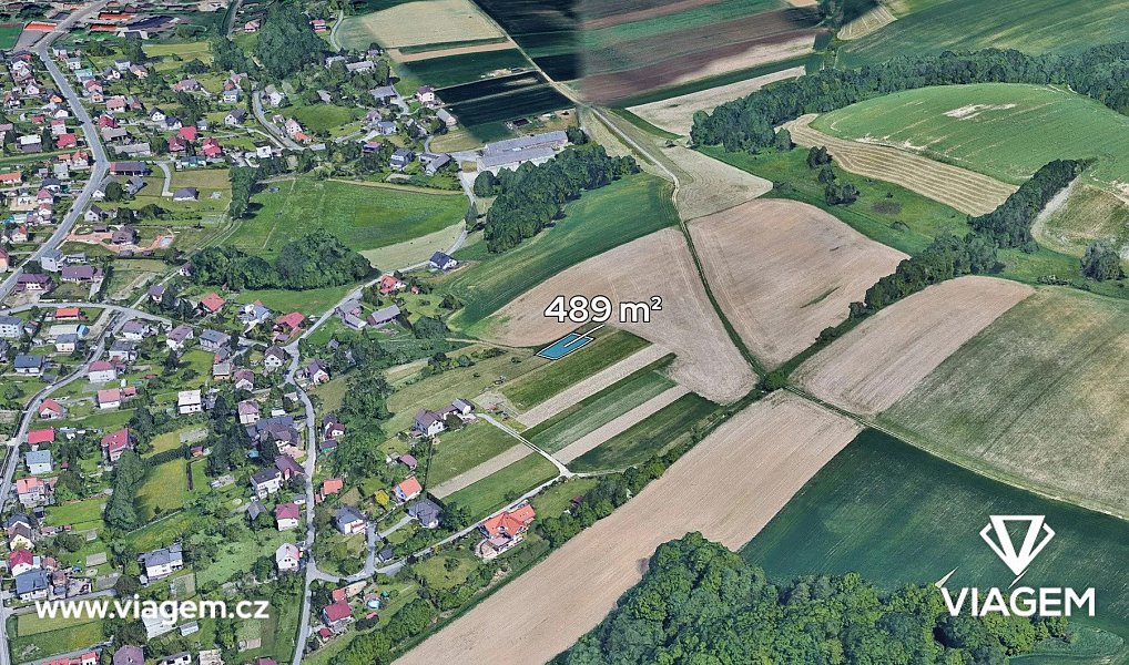 Prodej stavebního pozemku 489 m², Markvartovice – fotka 1 z 5