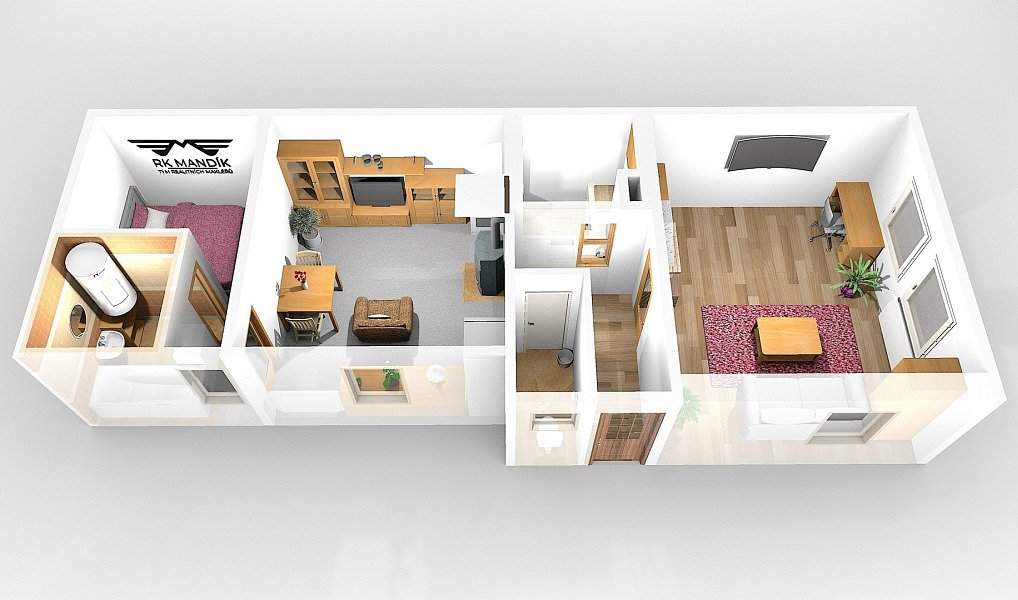 Pronájem domu 53 m² s pozemkem 100 m², Řepín – náhled fotky 9
