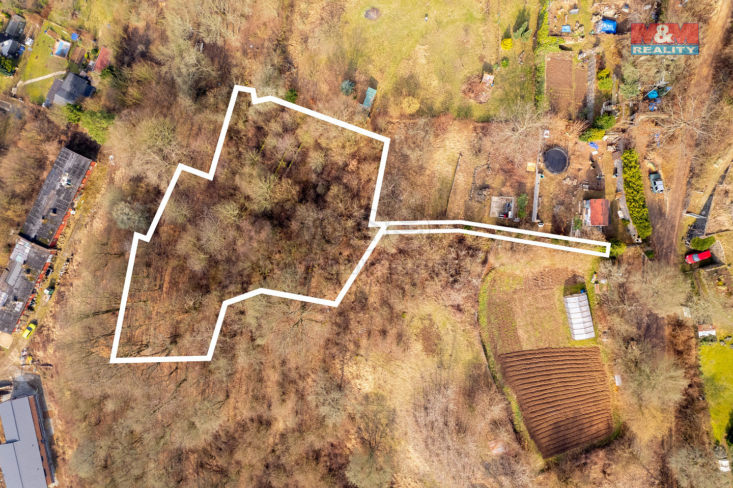 Prodej stavebního pozemku 2 455 m² – fotografie 4