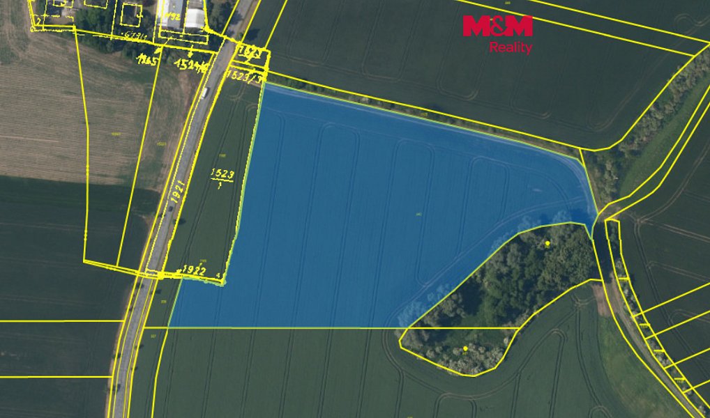 Prodej pozemku, 24800 m², Kladno, Neuměřice