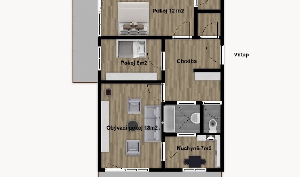 Prodej bytu 3+1 73 m², Nymburk – náhled fotky 8
