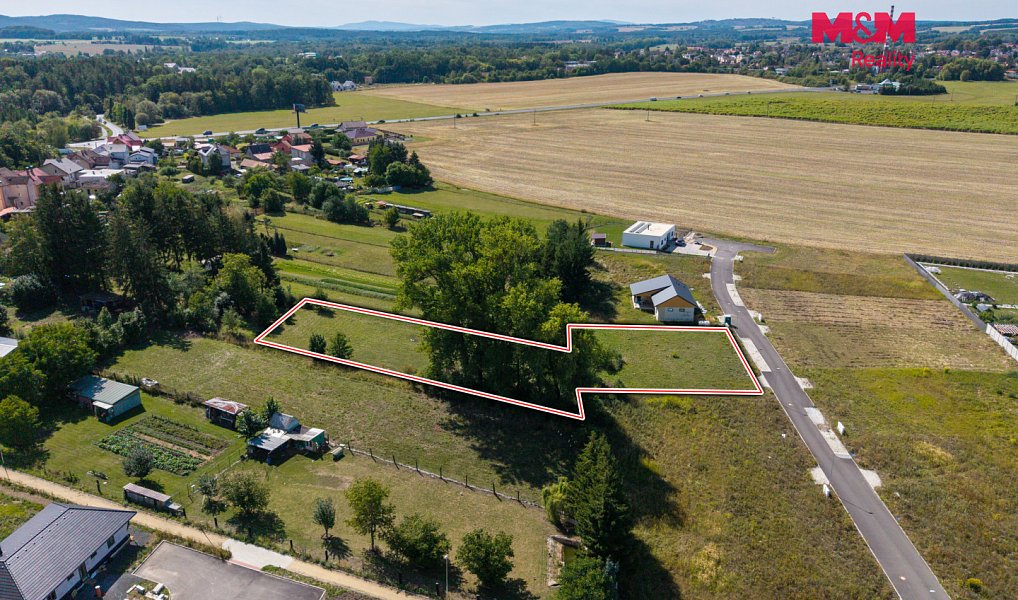 Prodej stavebního pozemku 1 509 m², Třebeň – náhled fotky 6