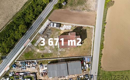 Prodej skladovacích prostor 3 671 m², Nová Ves, okres Mělník