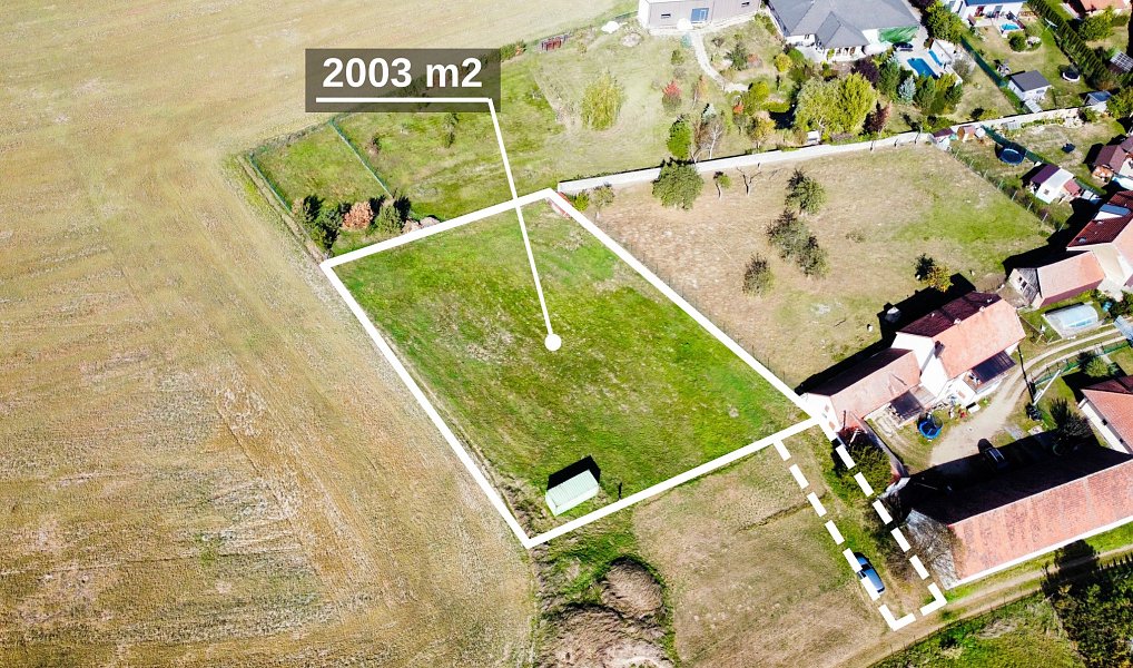 Prodej stavebního pozemku 2 003 m², Rybníky – náhled fotky 2