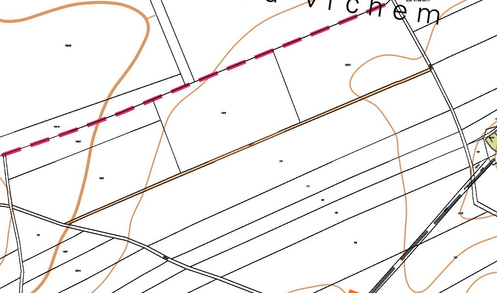 Prodej pole 331 m², Veltěže – náhled fotky 3