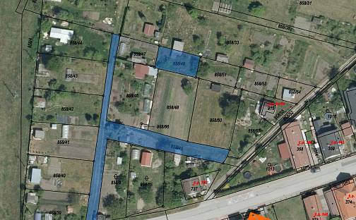 Prodej zahrady 54 m², Horní Jelení, okres Pardubice