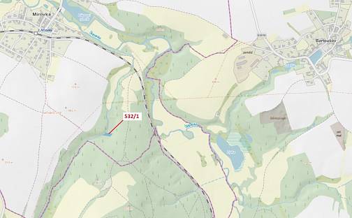 Dražba lesa 870 m², Vysoká