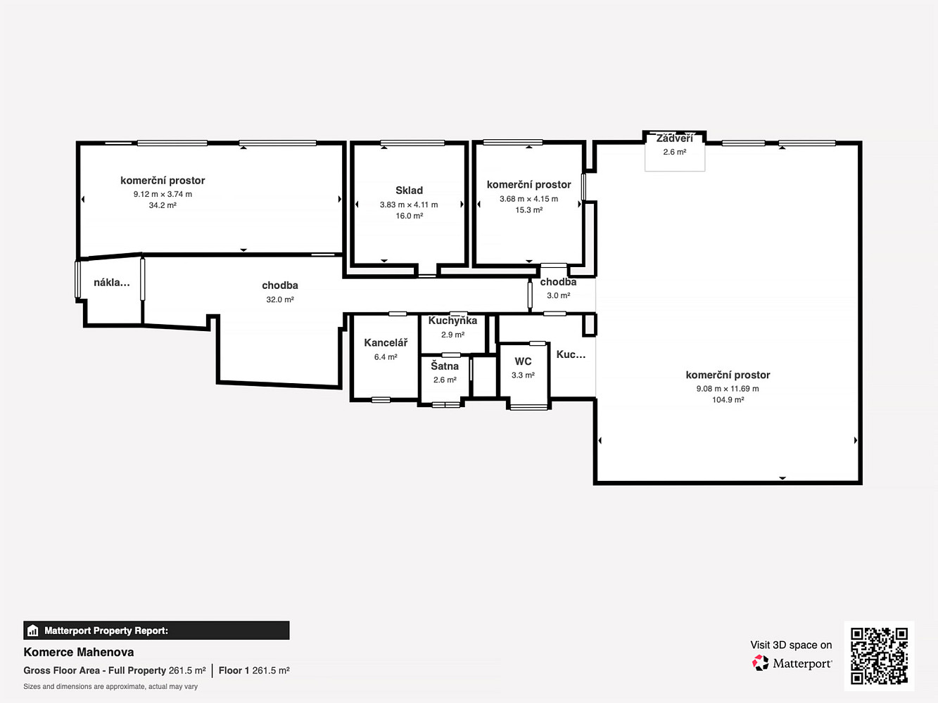 Prodej obchodních prostor 232 m² – fotografie 2