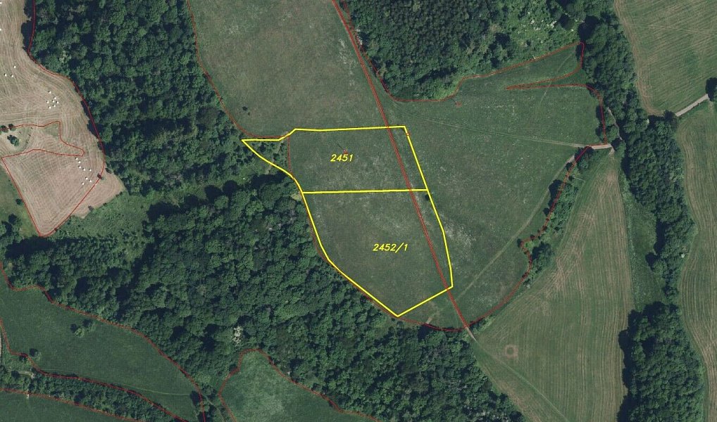 Prodej pole 14 714 m², Mírová pod Kozákovem – náhled fotky 5