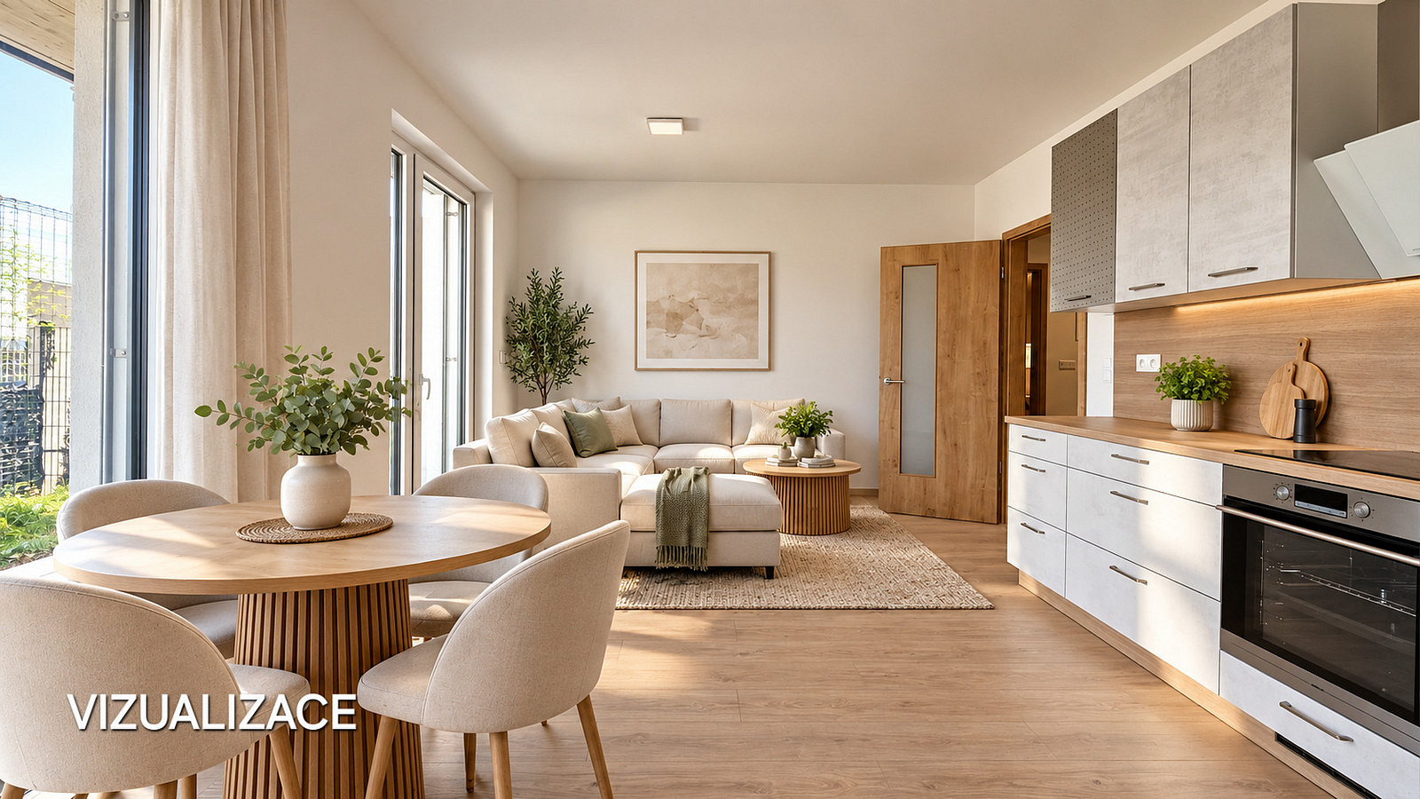 Pronájem bytu 2+kk 43 m²
