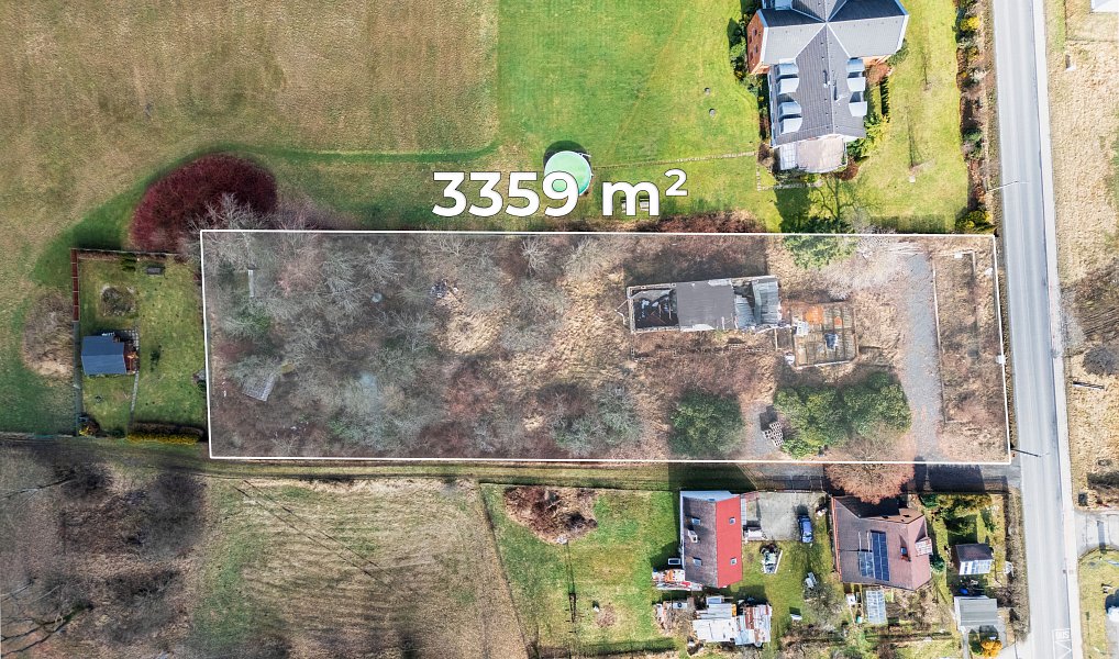 Prodej stavebního pozemku 3 359 m², Nový Bor – náhled fotky 8