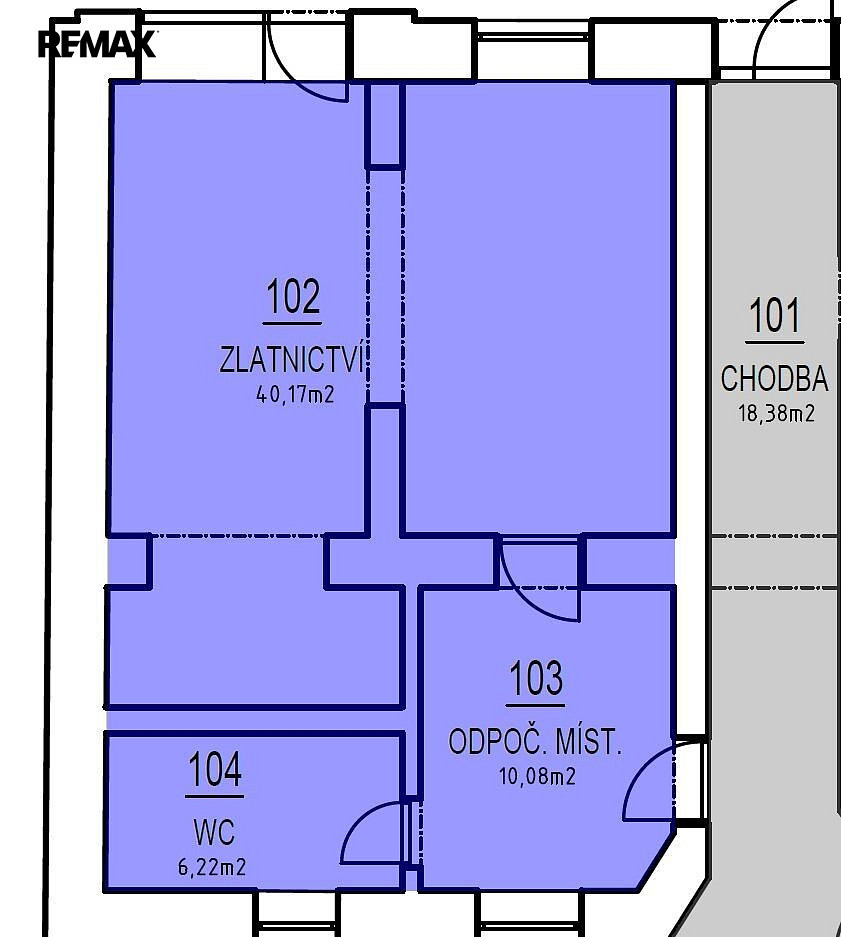Prodej obchodních prostor 57 m² – fotografie 5