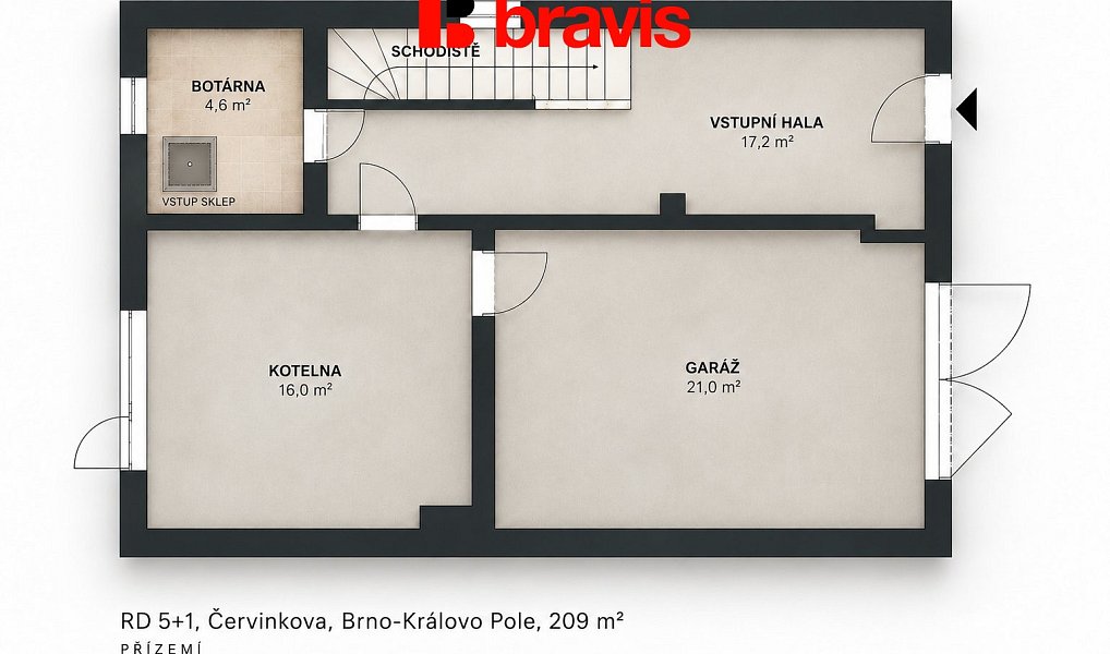 Prodej domu 123 m² s pozemkem 332 m², Brno – náhled fotky 5