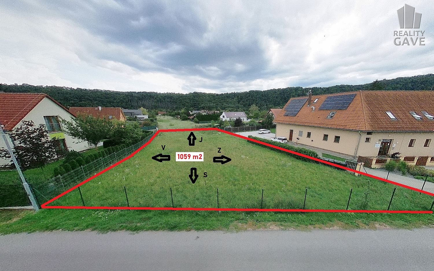 Prodej stavebního pozemku 1 059 m² – fotografie 5