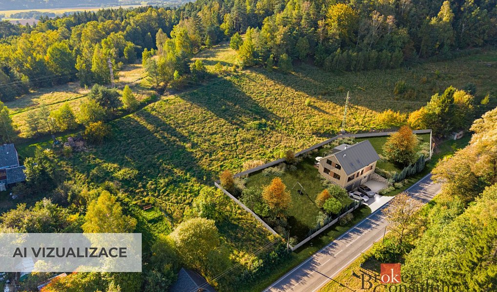 Prodej stavebního pozemku 3 543 m², Hodkovice nad Mohelkou – náhled fotky 3