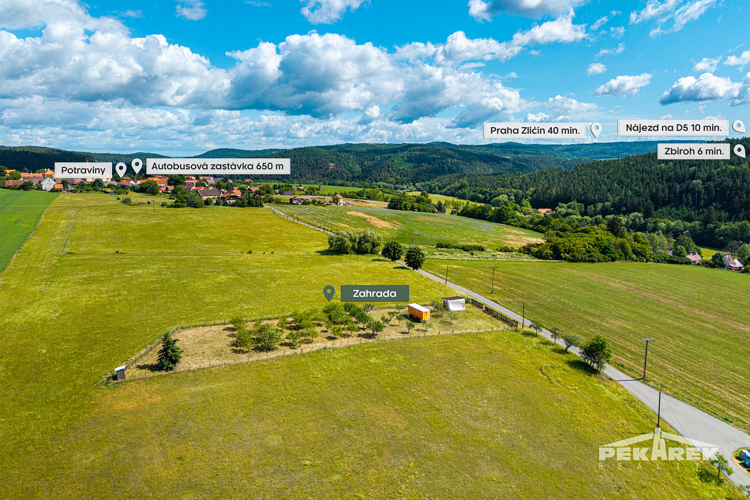 Prodej zahrady 2 211 m² – fotografie 3