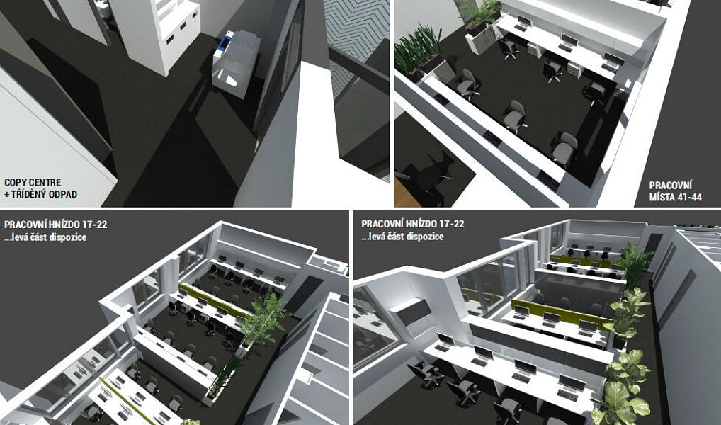 Pronájem kanceláře 356 m², Praha – náhled fotky 12