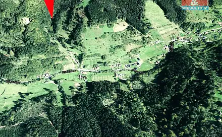 Prodej pole 5 536 m², Halenkov, okres Vsetín