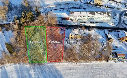 Prodej stavebního pozemku 2 490 m², Hranice, okres Cheb