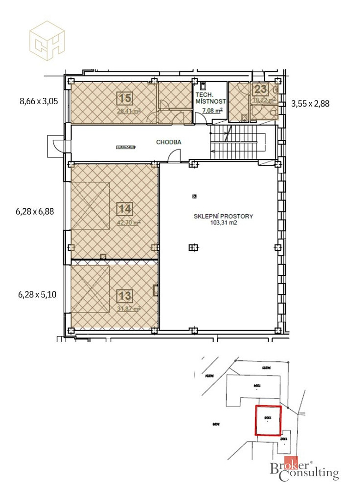 Prodej obchodních prostor 799 m² – fotografie 4